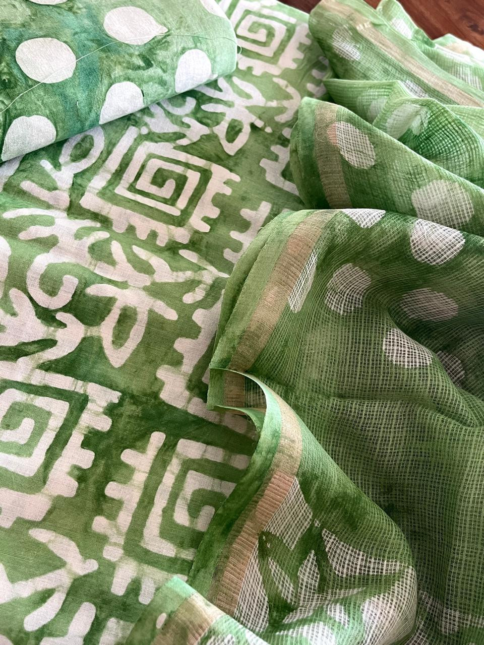 Pure cotton 3 piece Suits with Kota Doria Dupatta