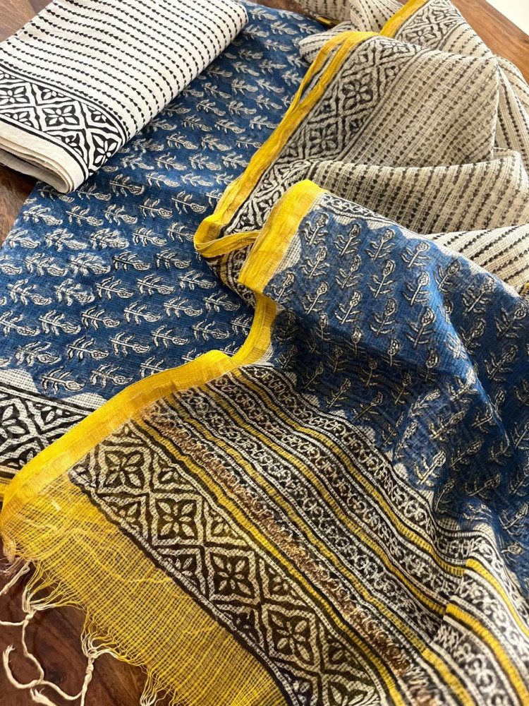 Image of Pure Kota Cotton Handblock printed Suits