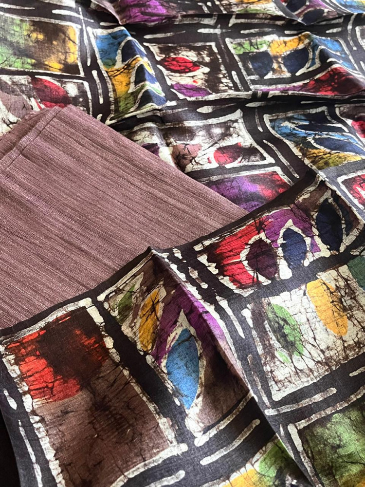 Image of Pure Silk exclusive Kurta and Dupatta Set