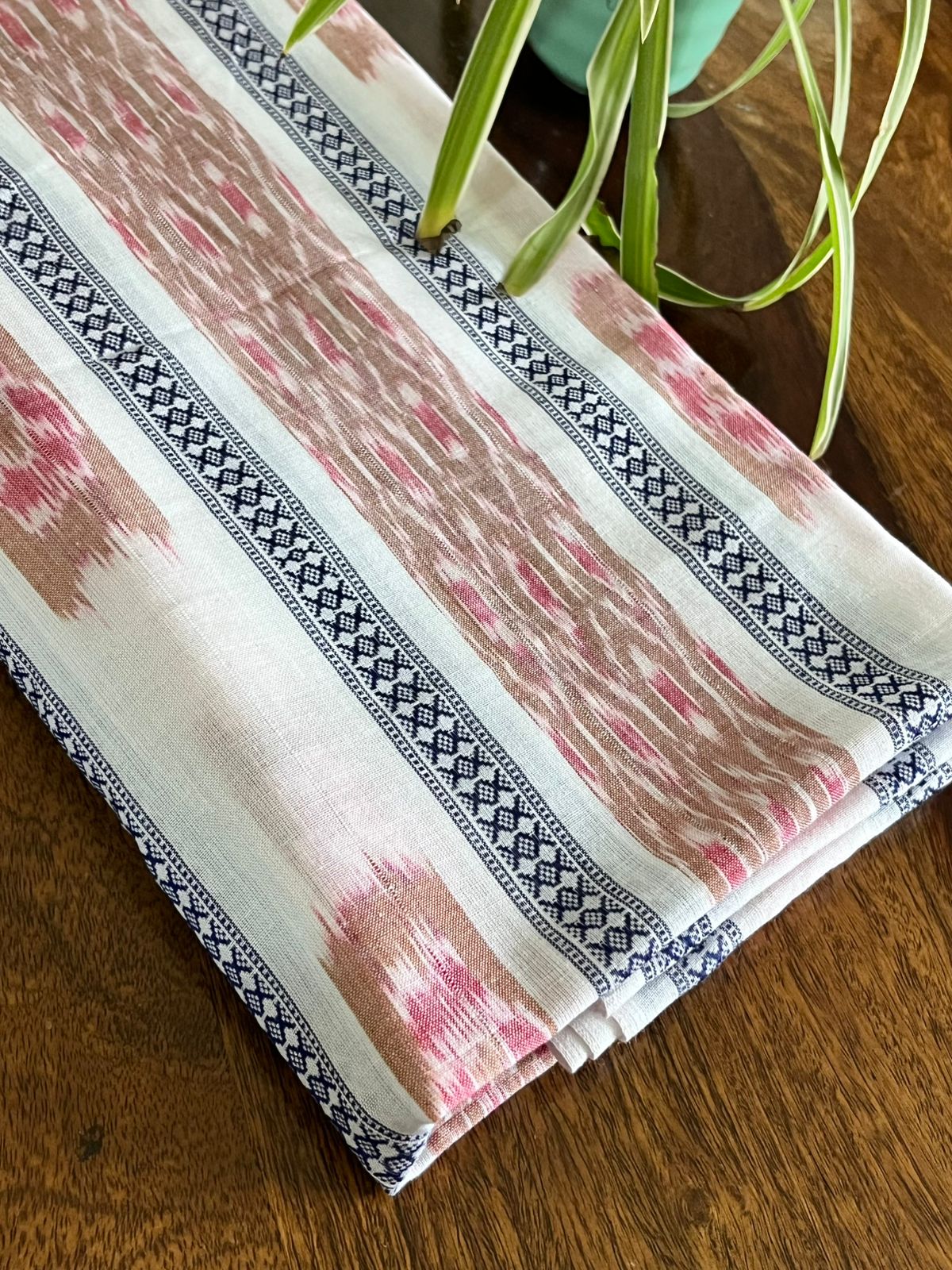 Pure cotton Handwoven Sambhalpuri Kurta - White