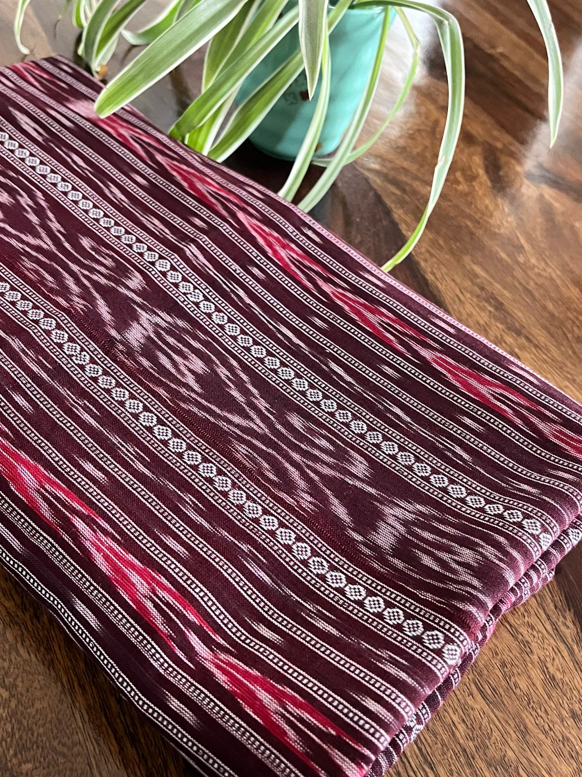 Pure cotton Handwoven Sambhalpuri Kurta - Brown