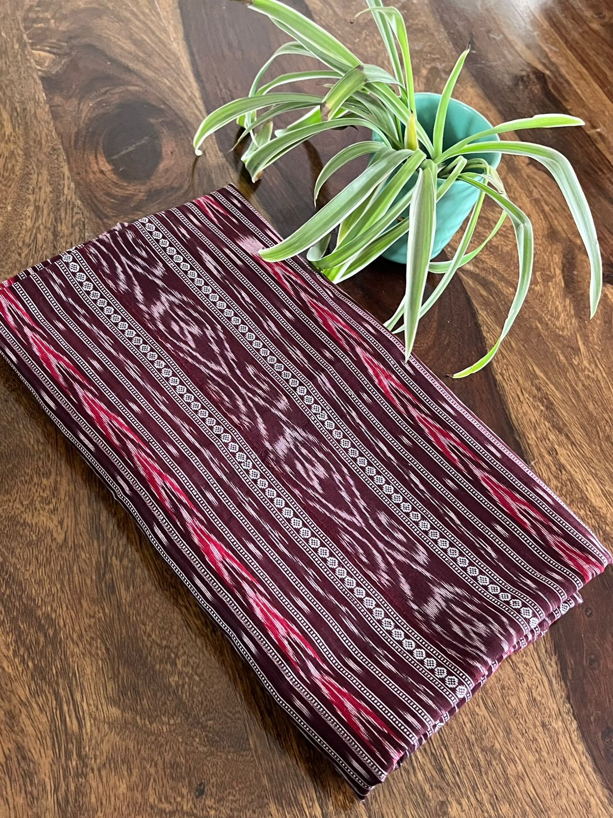 Pure cotton Handwoven Sambhalpuri Kurta - Brown