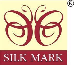Vibrant pure Raw Silk Stole - striped - Reddish Maroon