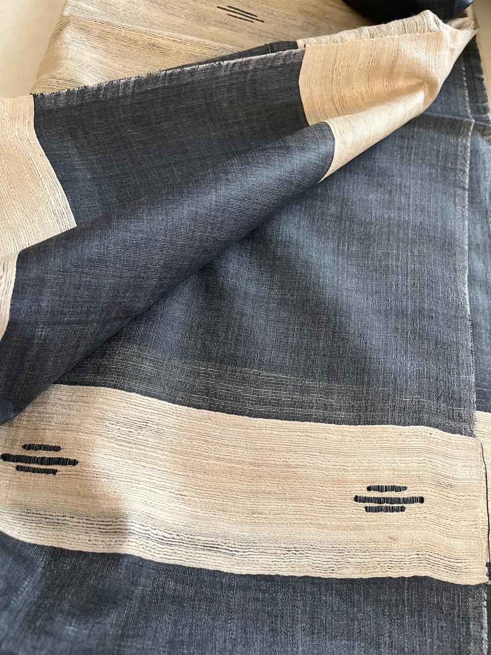 Pure Tussar Geecha Silk Handwoven Suits