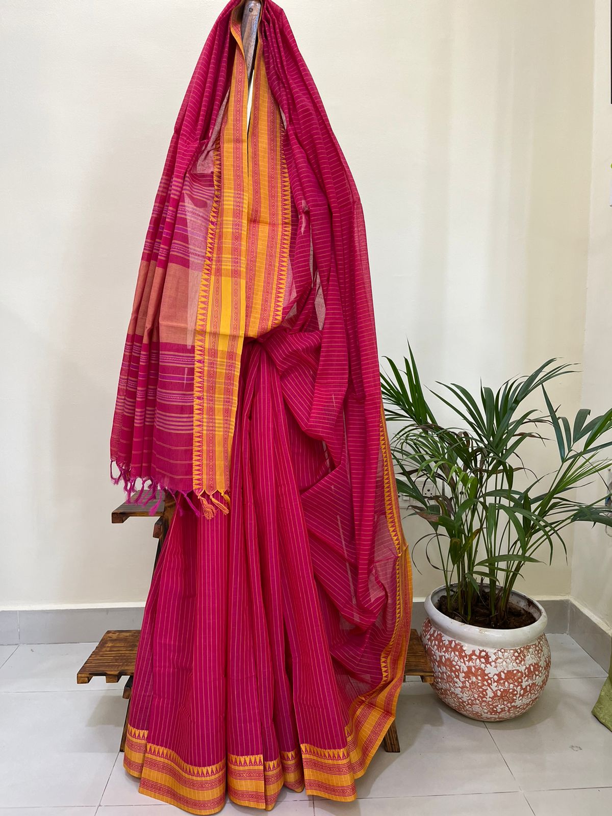 Bengal cotton Handloom saree