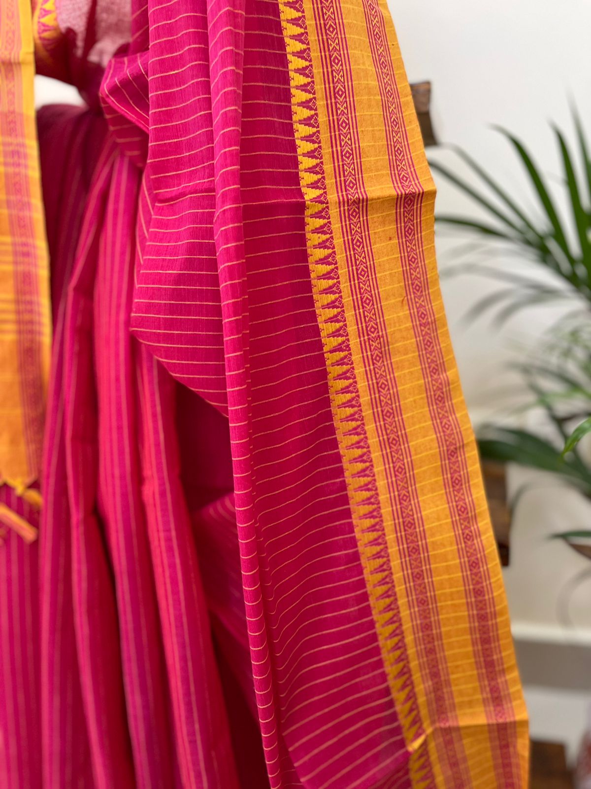 Bengal cotton Handloom saree