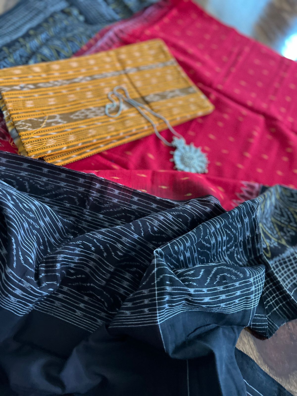 Pure cotton Kurta Dupatta Sambhalpuri Handwoven Sets