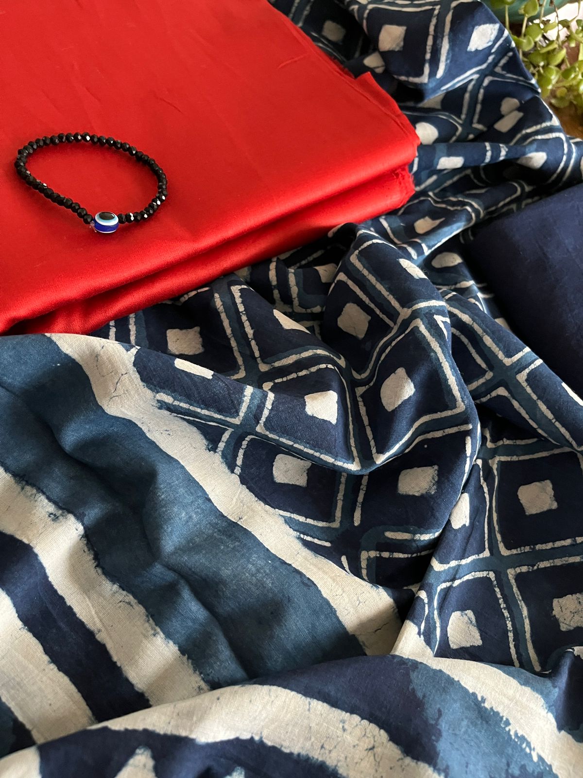 Indigo love - Pure cotton 3 piece suits