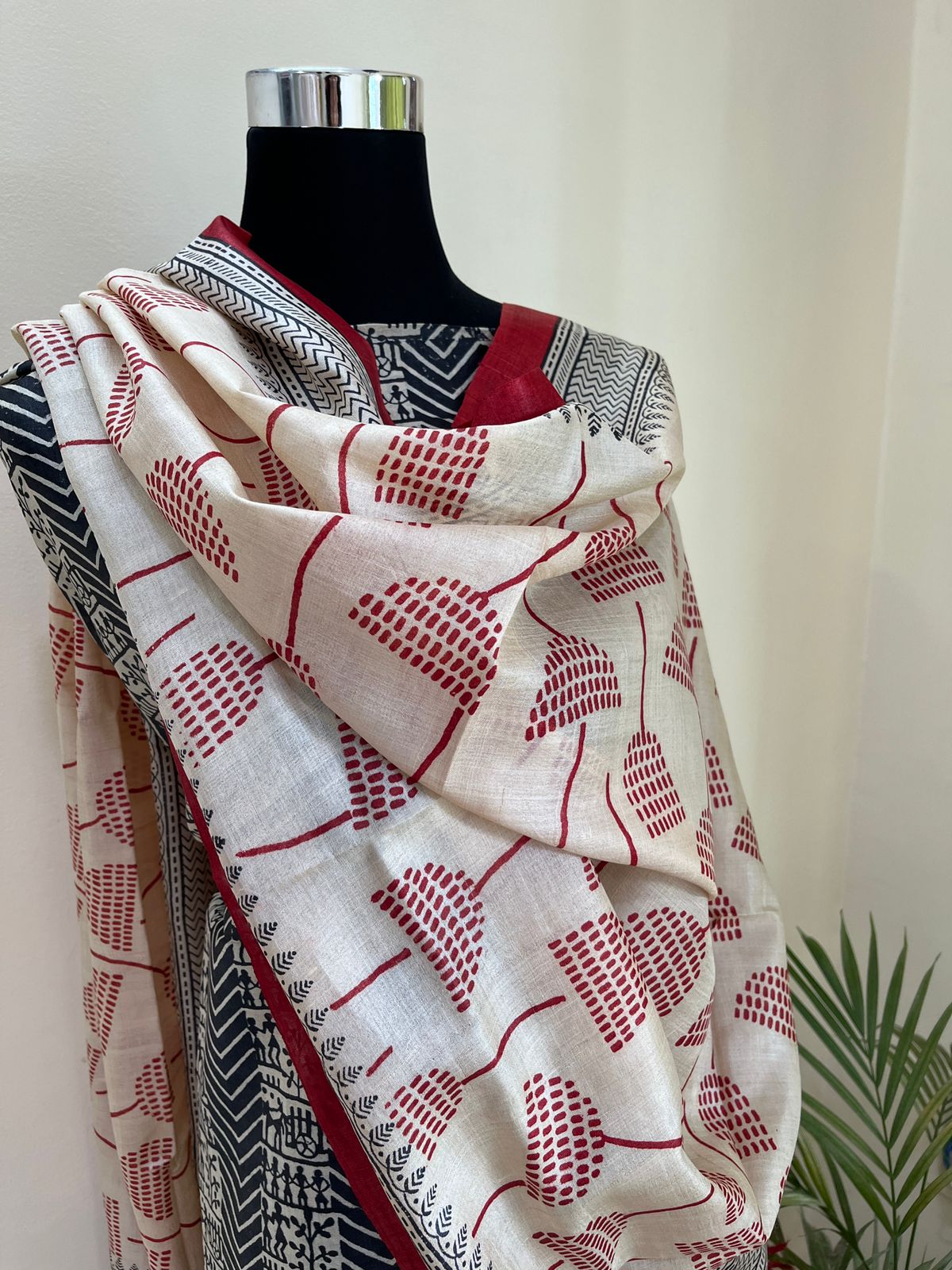 Beautiful Pure Tussar Silk Kurta Dupatta Sets