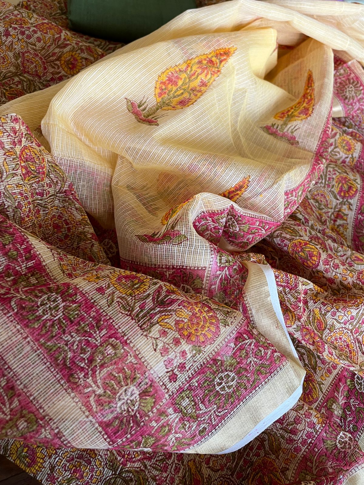 Pure Kota Cotton 3 piece Suit Sets