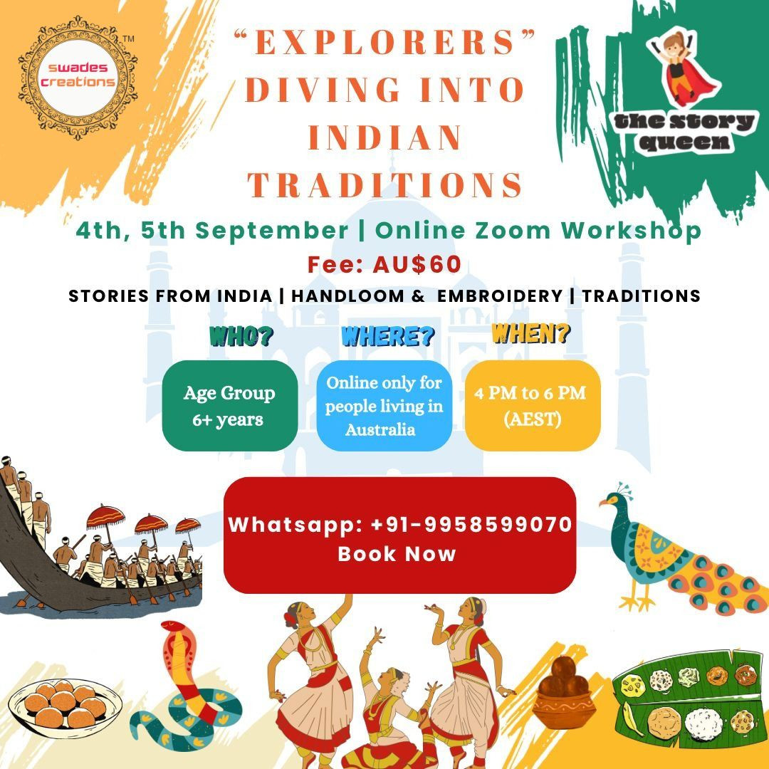 Explorer Diving into Indian Traditions