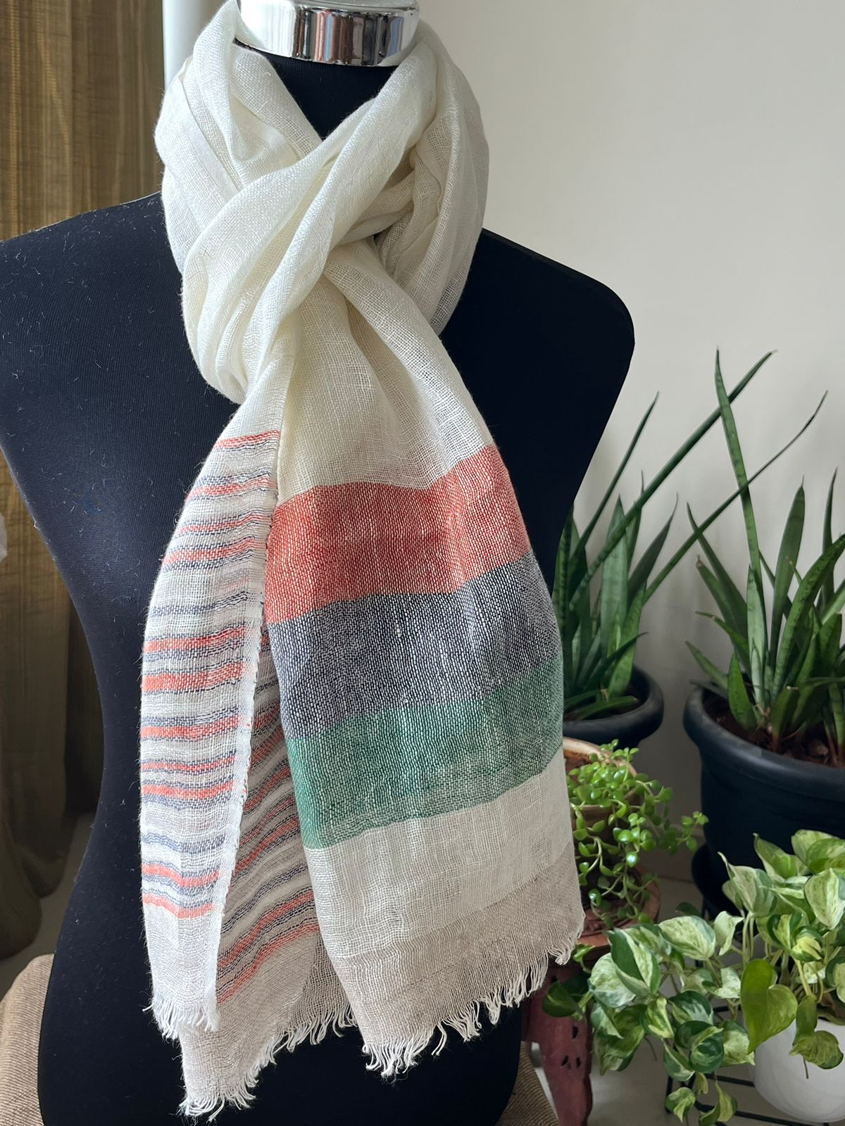 Pure Linen Stole
