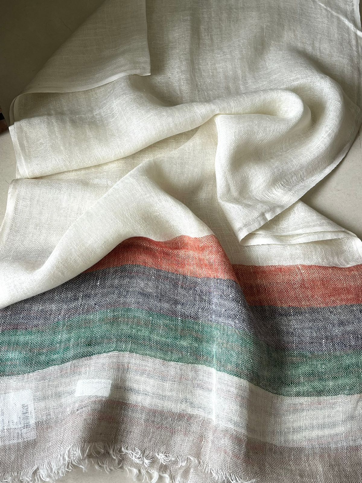 Pure Linen Stole