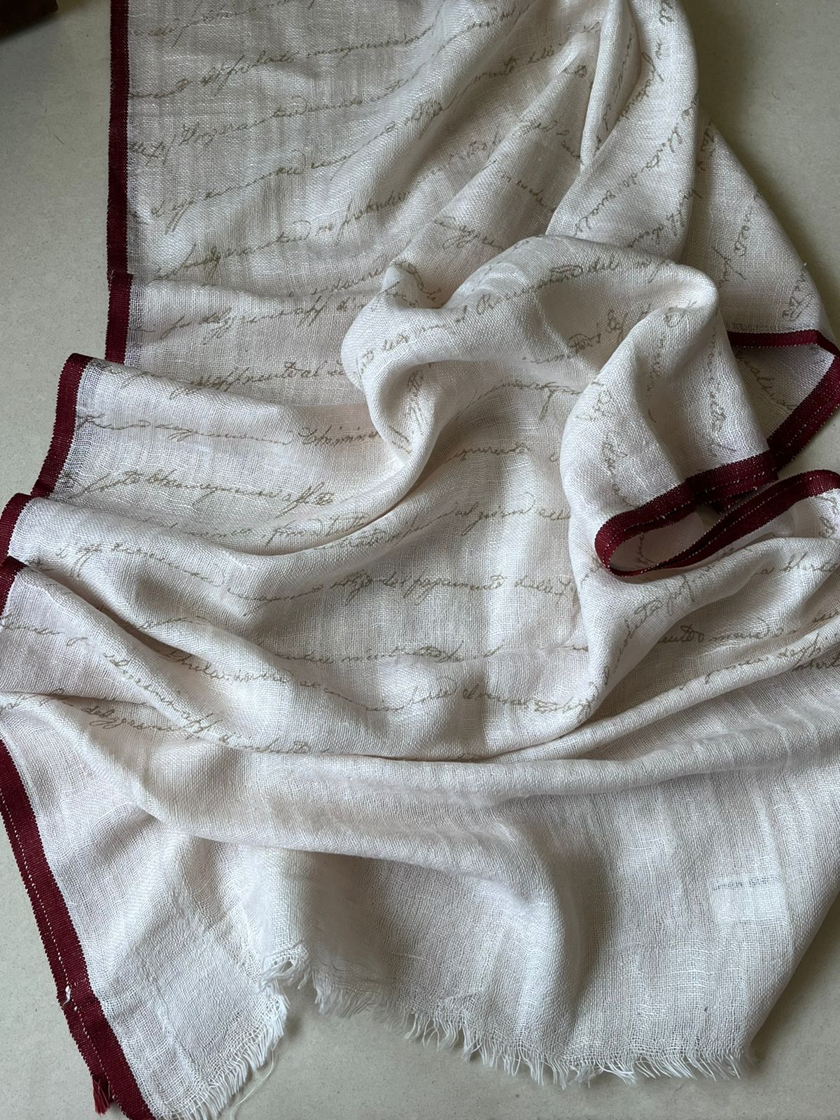 Pure Linen Stole