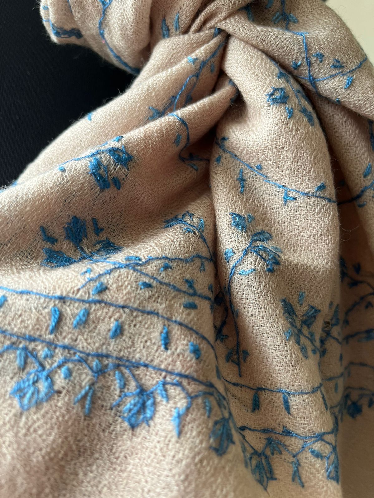 Beautiful Sozni Embroidered Handcrafted Woollen Stoles