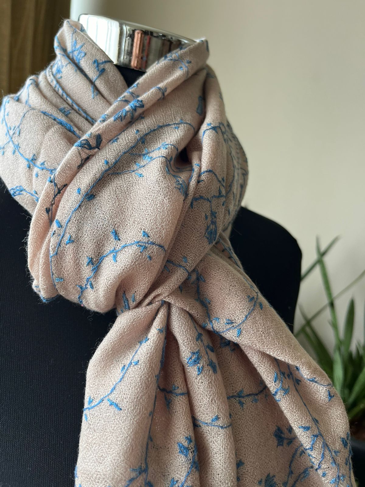 Beautiful Sozni Embroidered Handcrafted Woollen Stoles