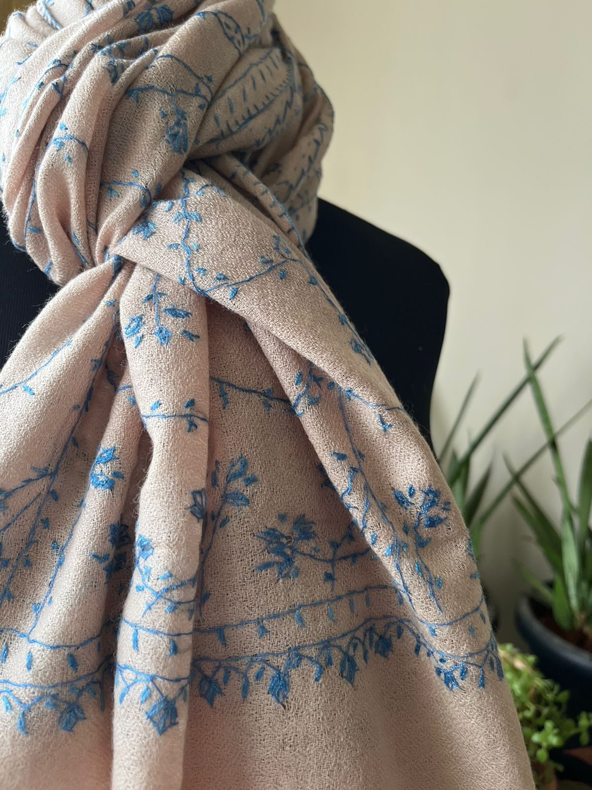 Beautiful Sozni Embroidered Handcrafted Woollen Stoles