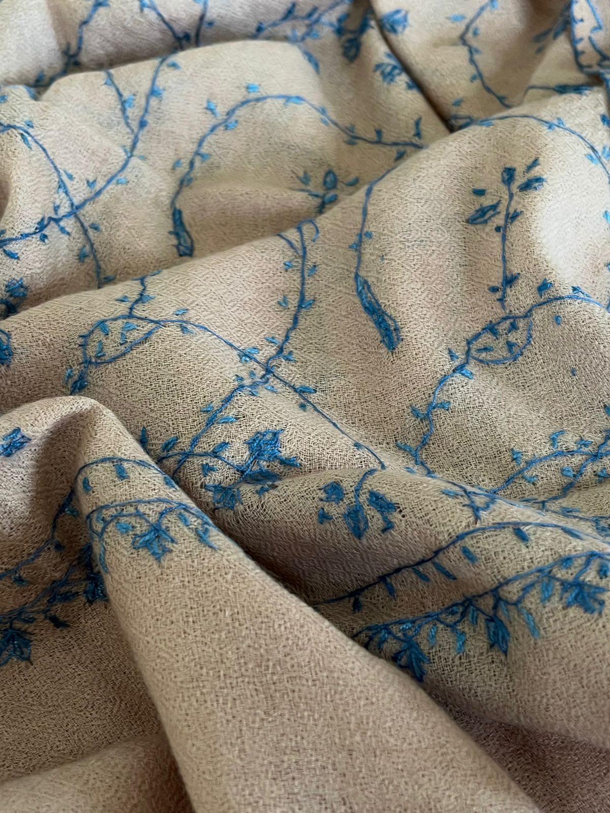 Beautiful Sozni Embroidered Handcrafted Woollen Stoles