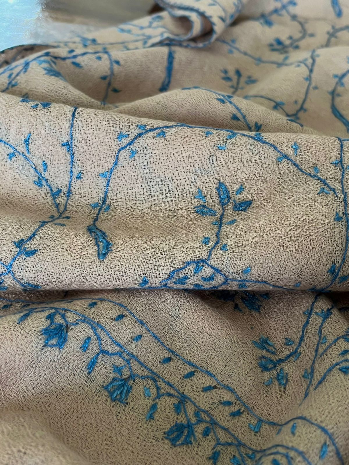 Beautiful Sozni Embroidered Handcrafted Woollen Stoles