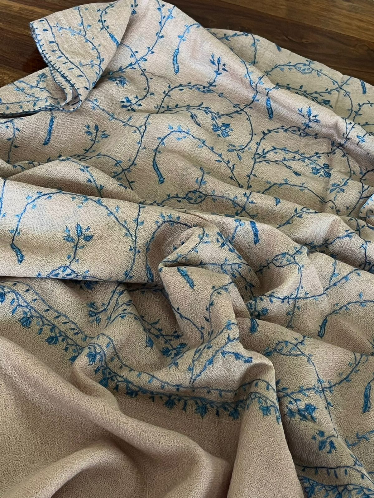 Beautiful Sozni Embroidered Handcrafted Woollen Stoles