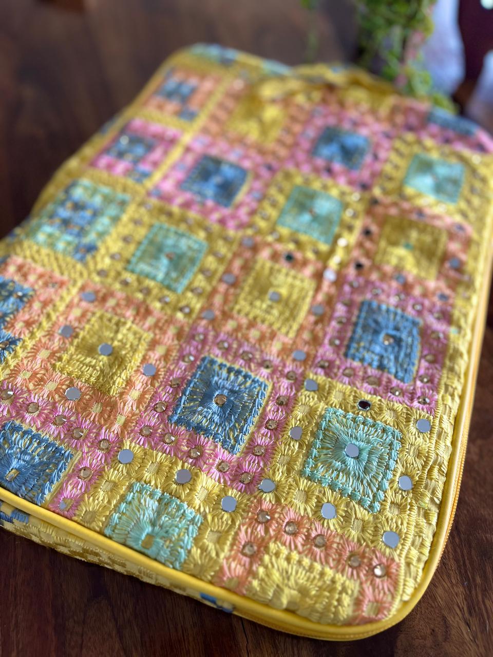Phulkari Handcrafted Laptop Sleeves
