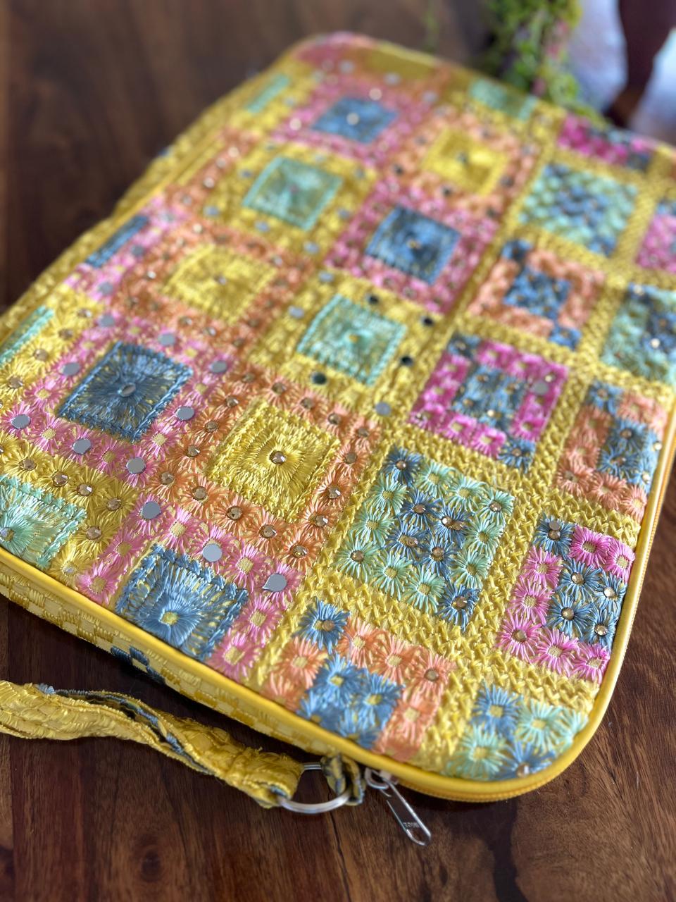 Phulkari Handcrafted Laptop Sleeves