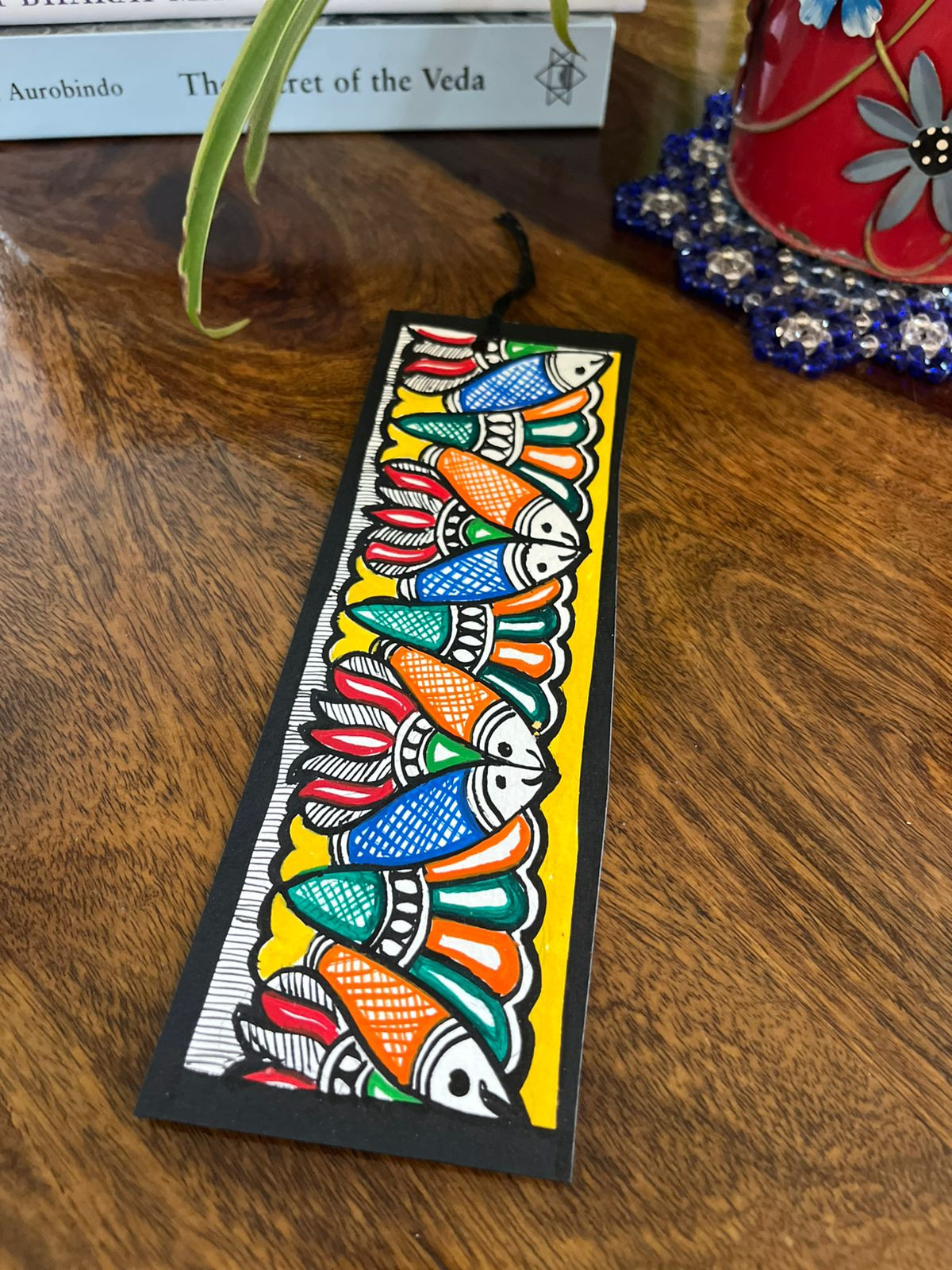 Bookmarks - Madhubani Handpainted - Set of 4