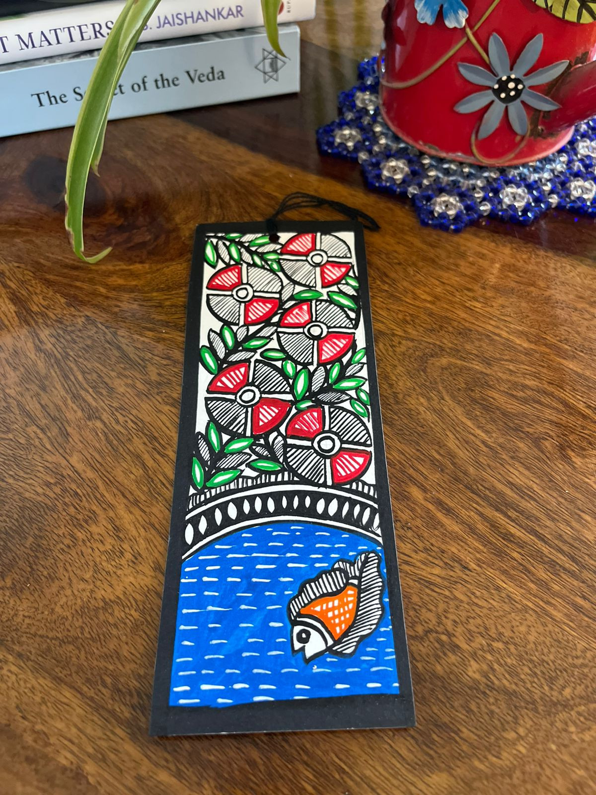 Bookmarks - Madhubani Handpainted - Set of 4