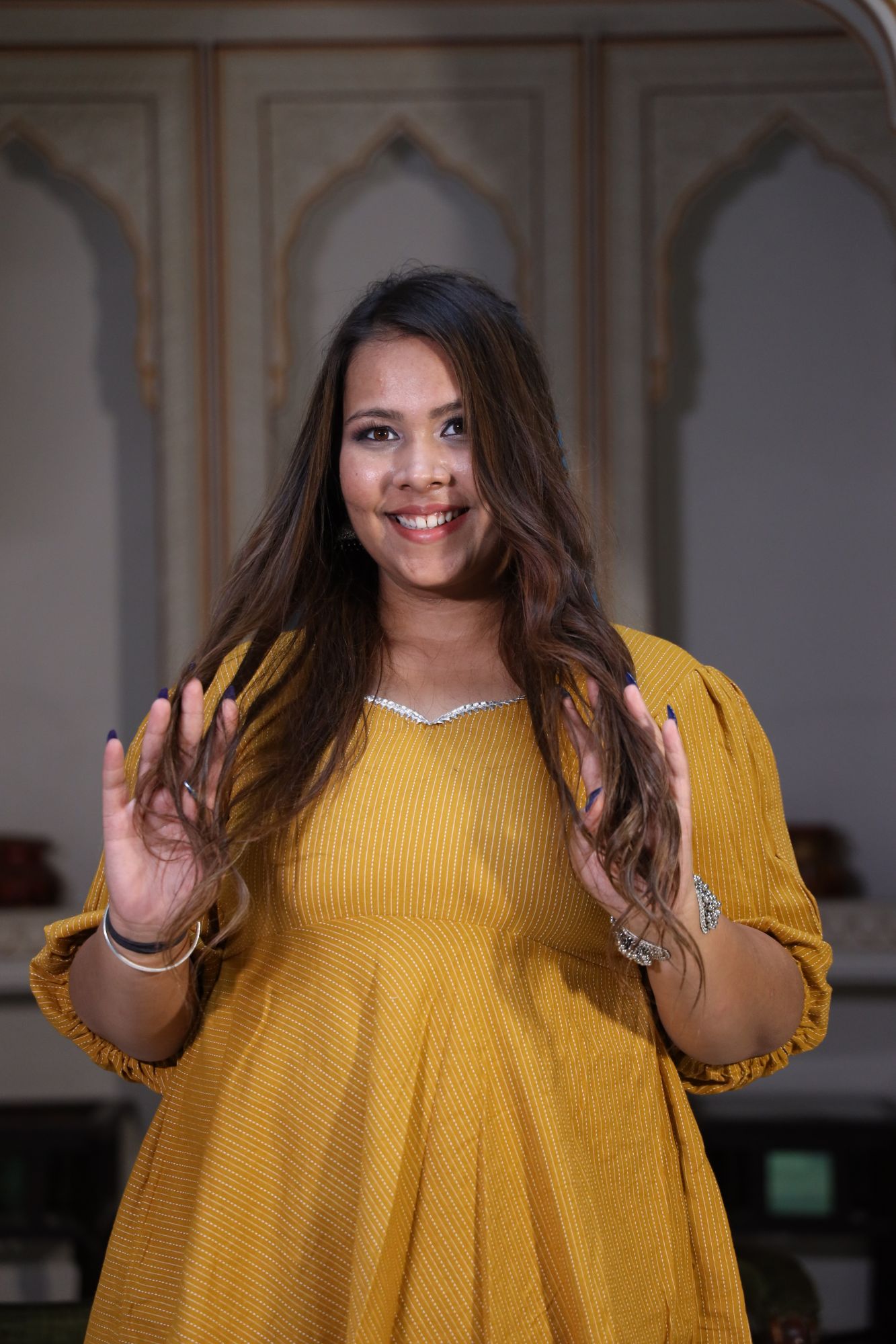 Mustard Yellow kurta set