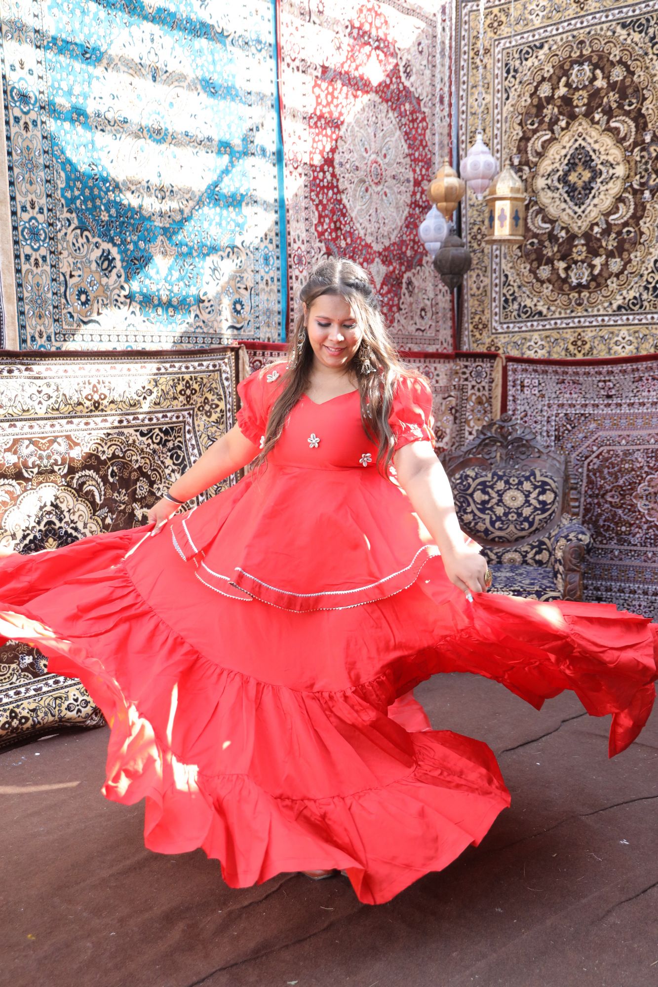 Red Love Lehenga Set