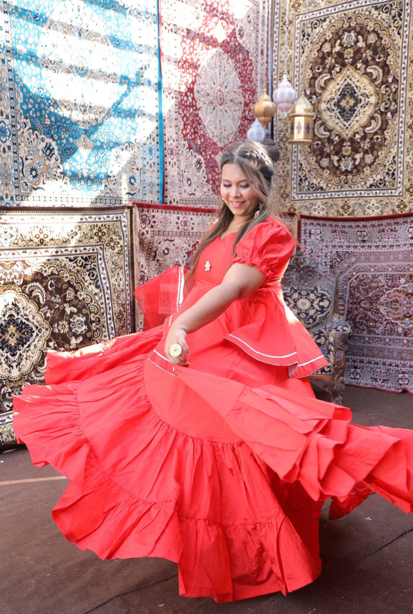 Red Love Lehenga Set