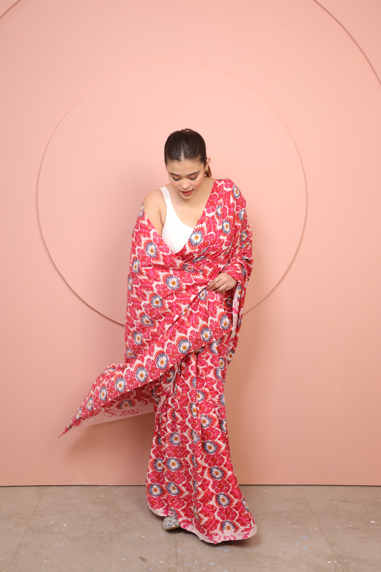 Rani Printed Cotton saree