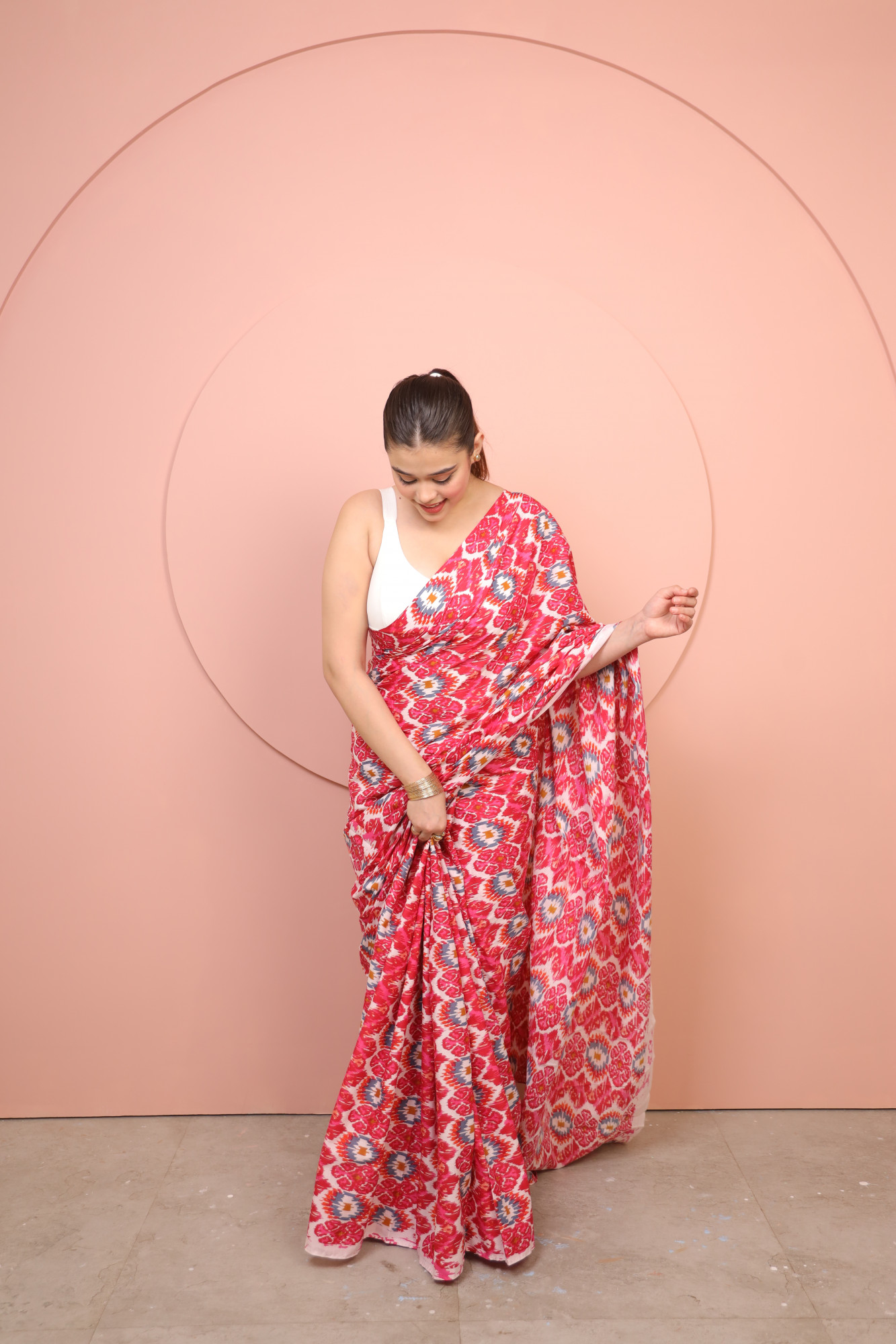 Rani Printed Cotton saree