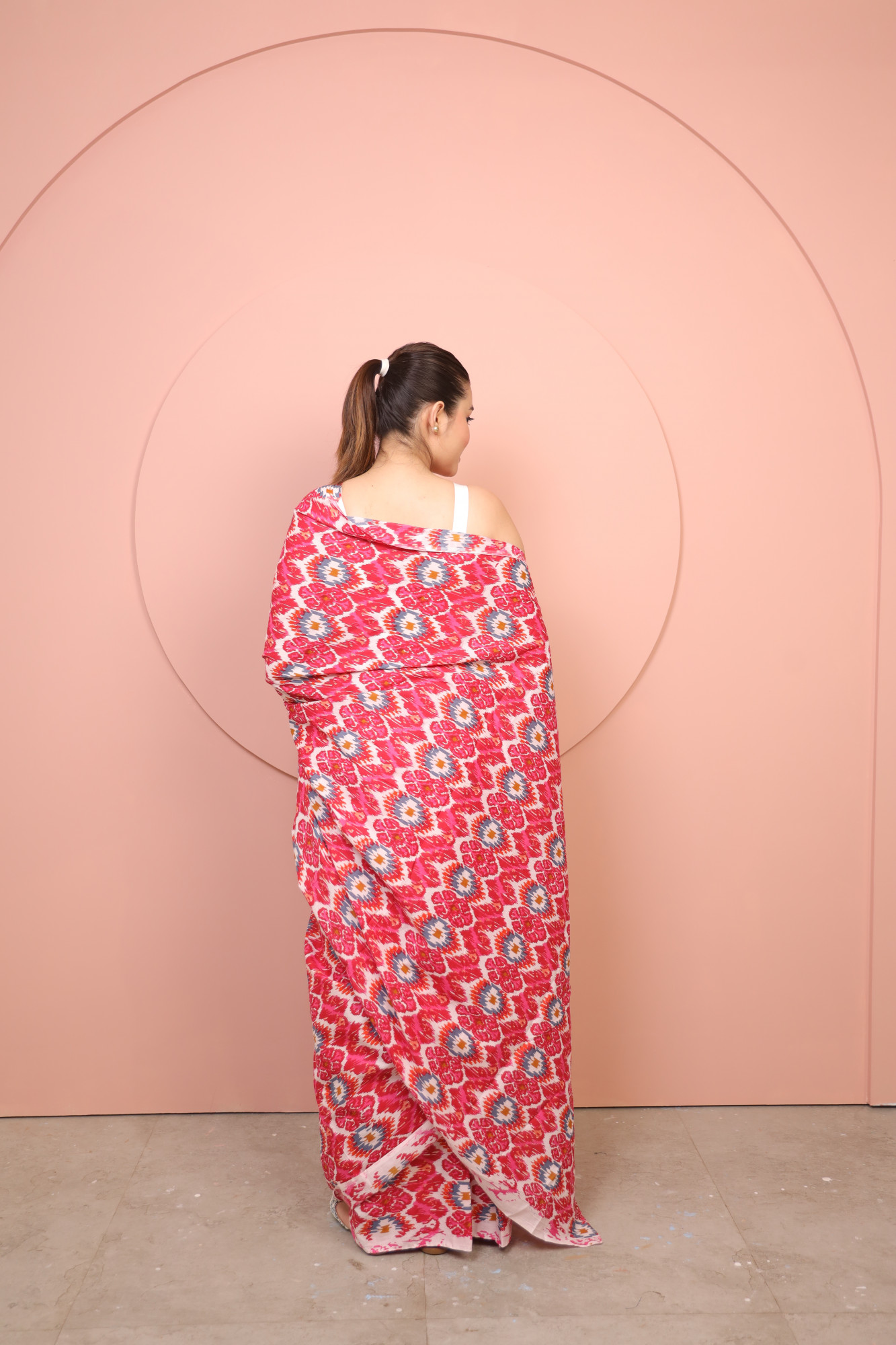 Rani Printed Cotton saree