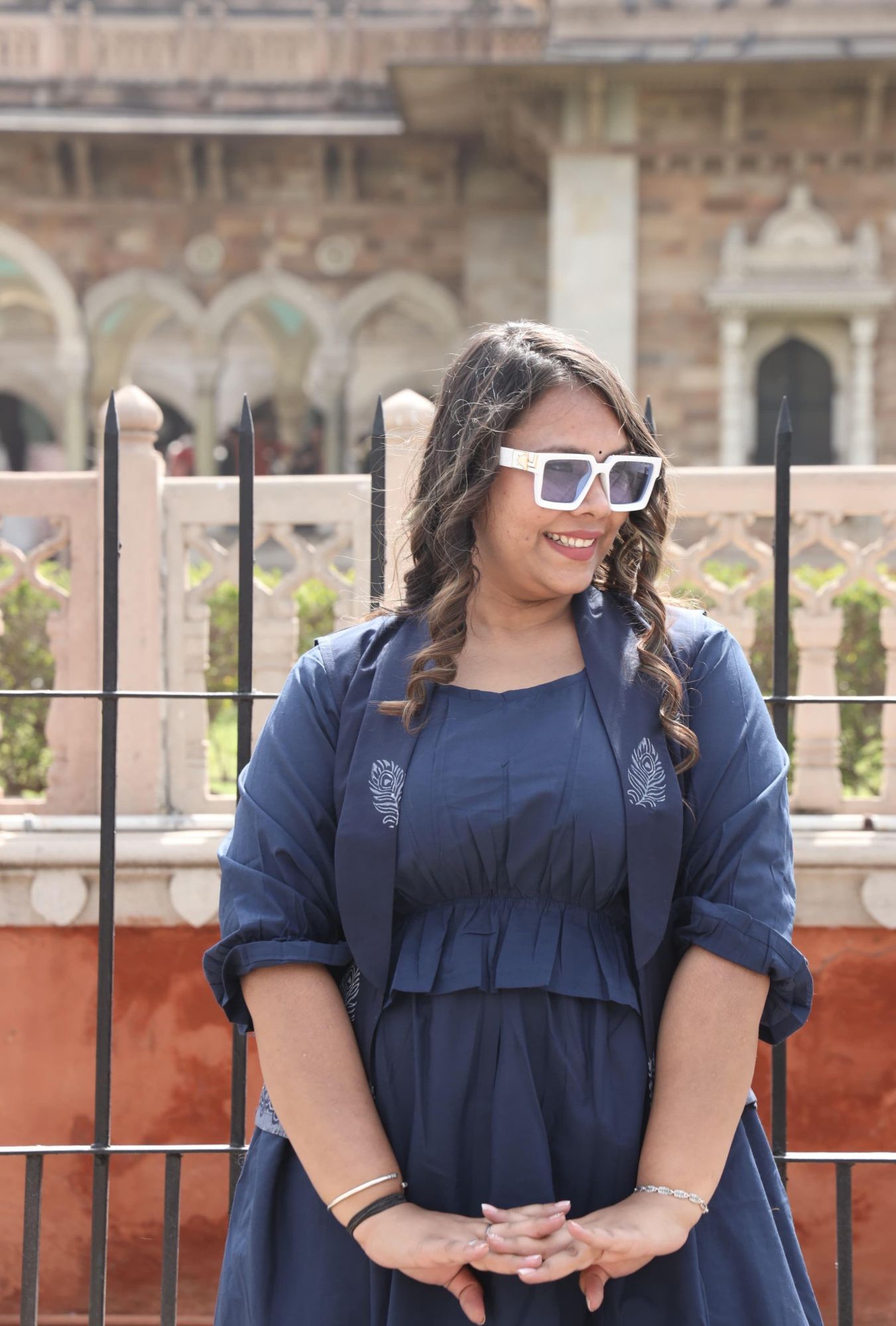 Navy Coord Set With Jacket