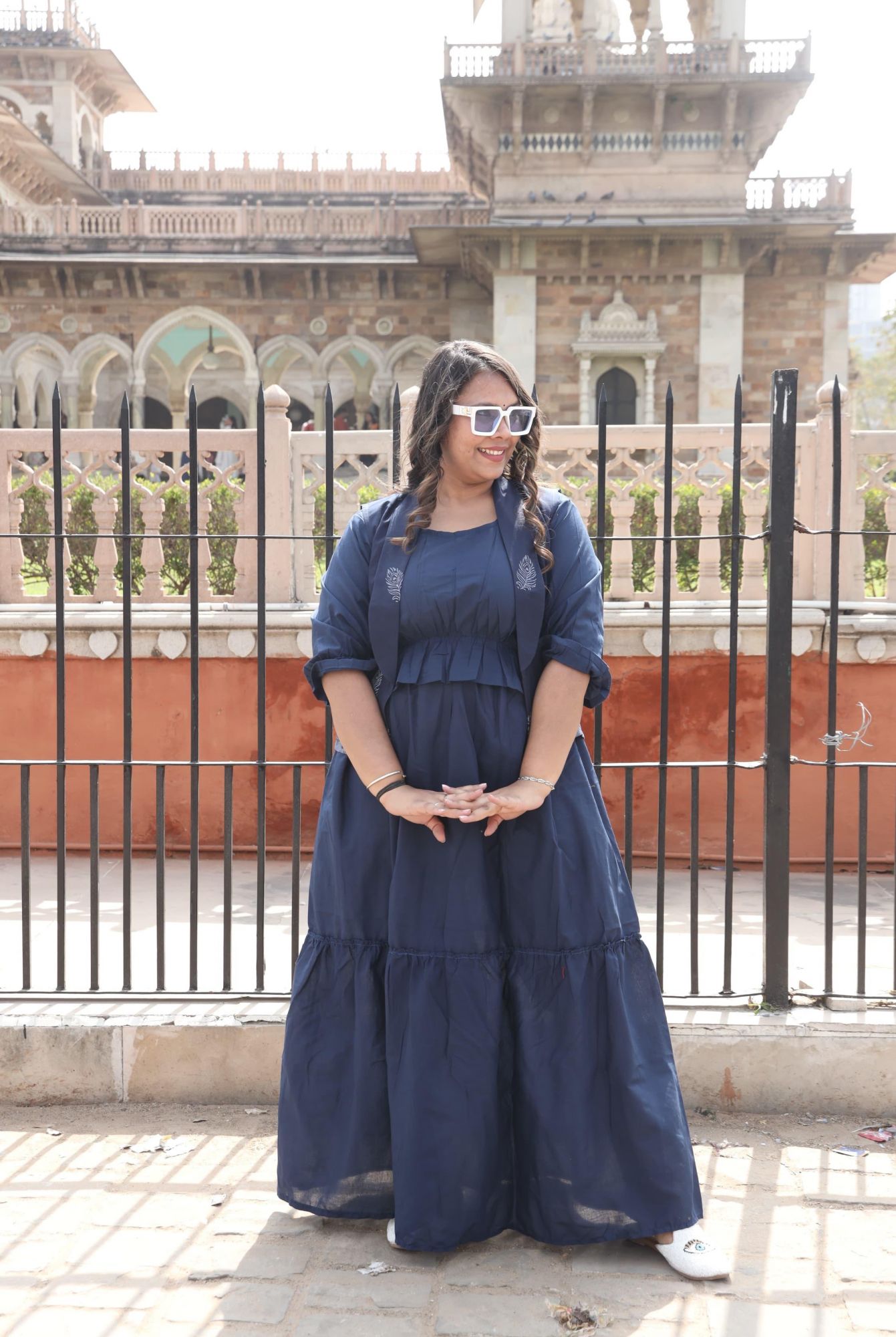 Navy Coord Set With Jacket