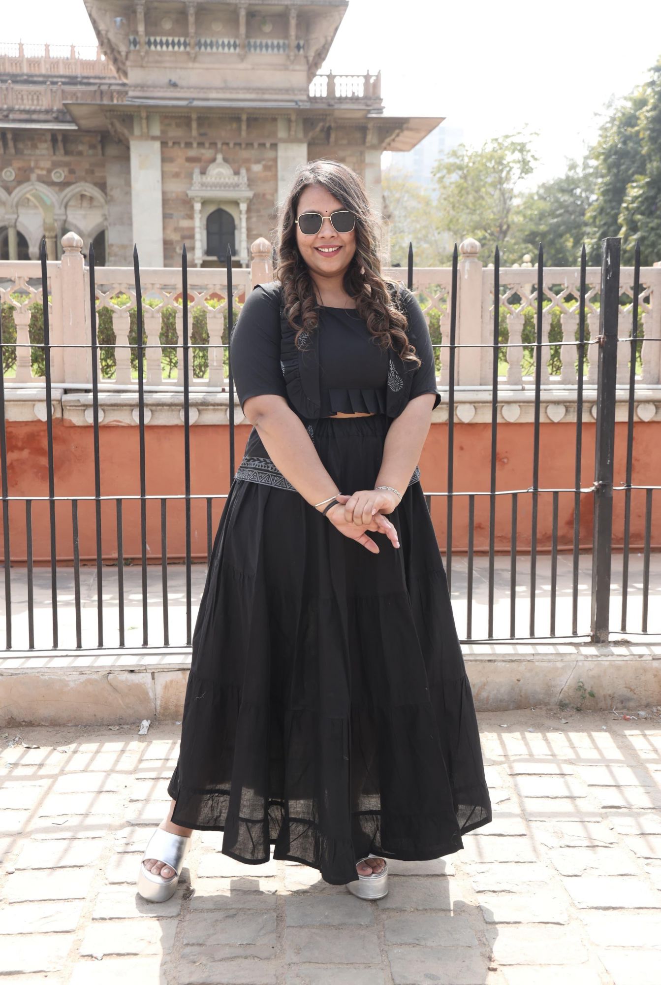 Black Coord Set With Jacket
