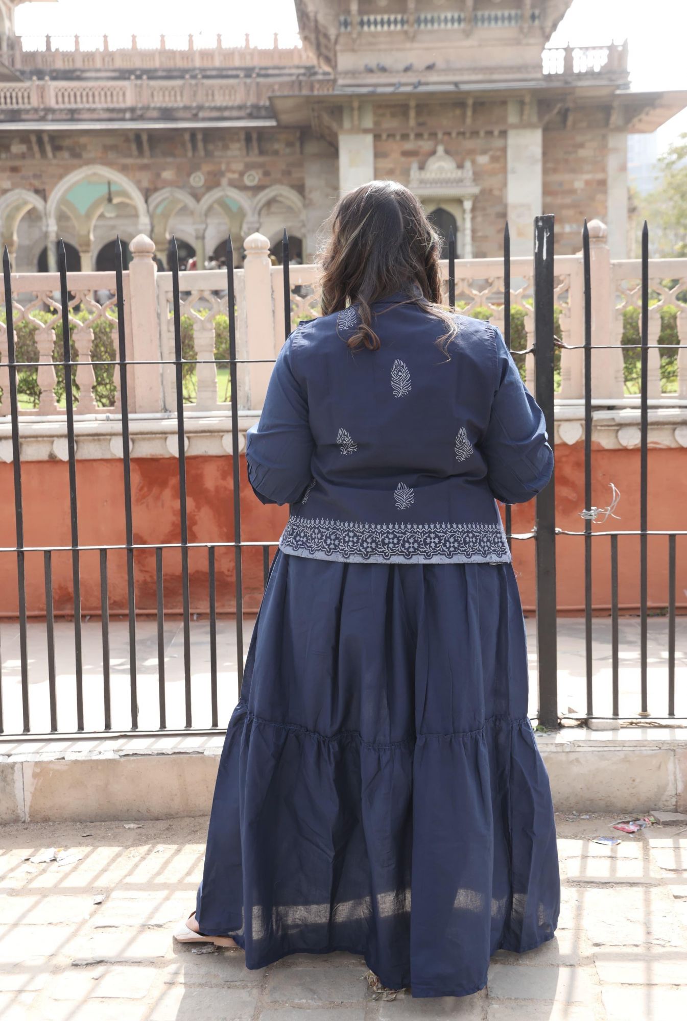 Navy Coord Set With Jacket