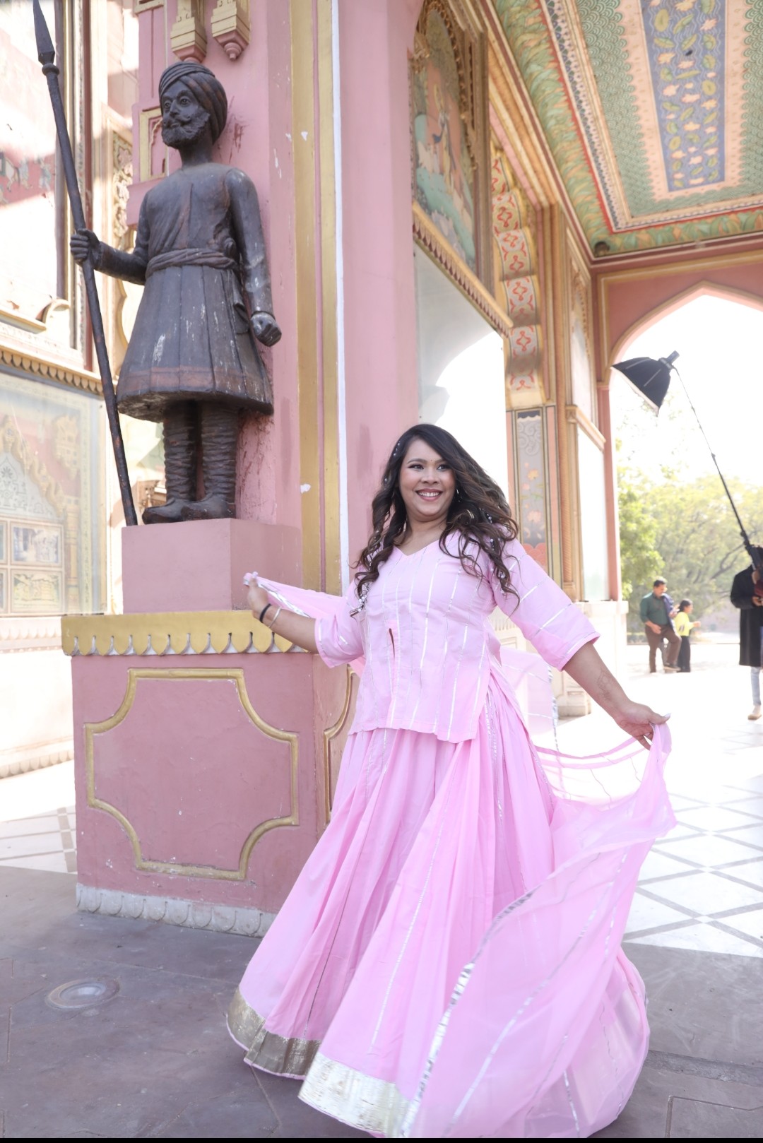 Shanaya Baby Pink Lehenga Set