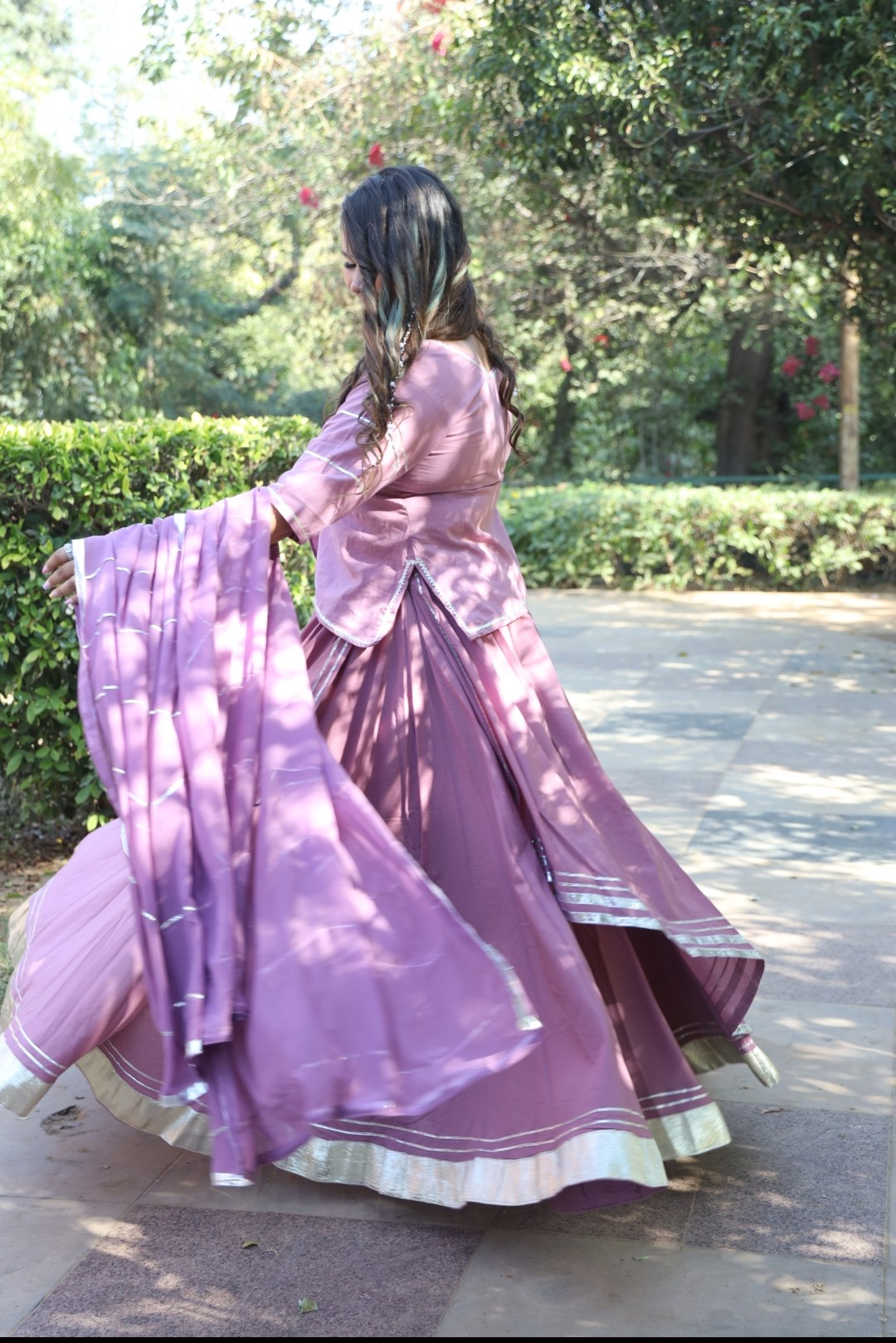 Zoya Onion Pink Lehenga Set