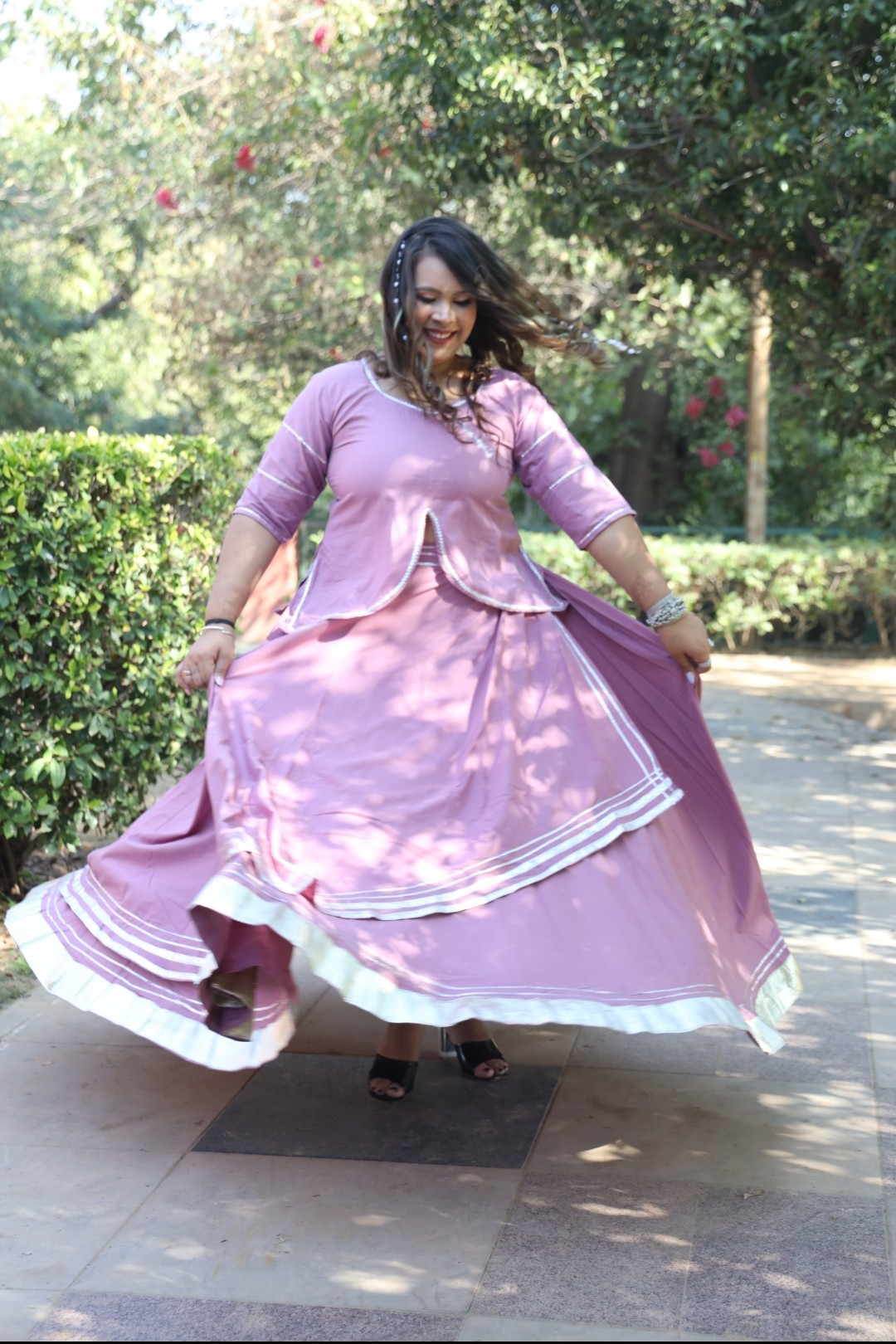 Zoya Onion Pink Lehenga Set