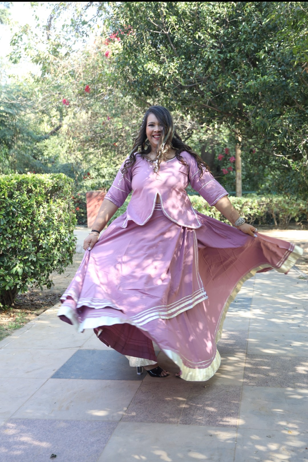 Zoya Onion Pink Lehenga Set