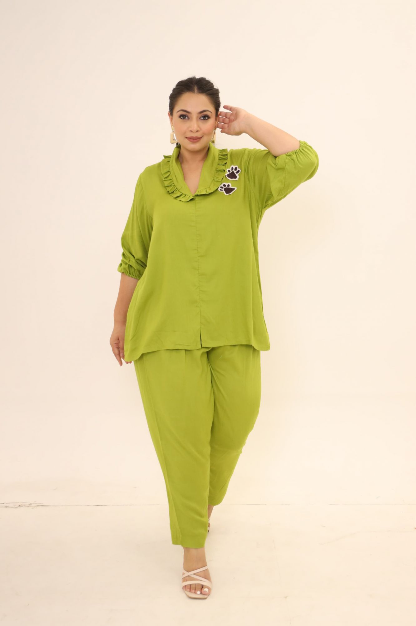 Parrot Green Coord Set