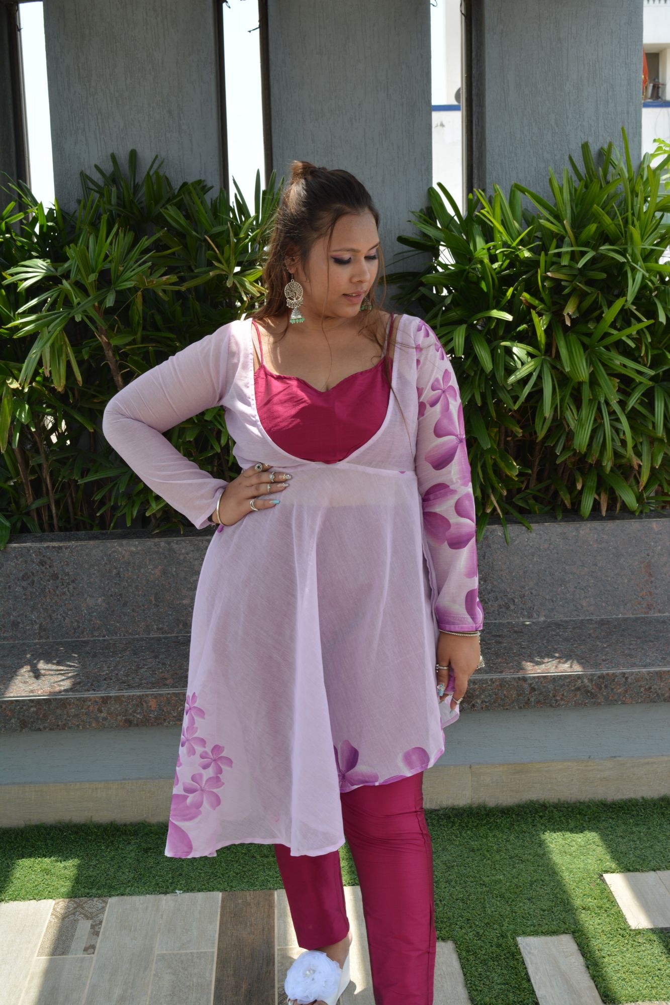 Pastel floral Co-ord set