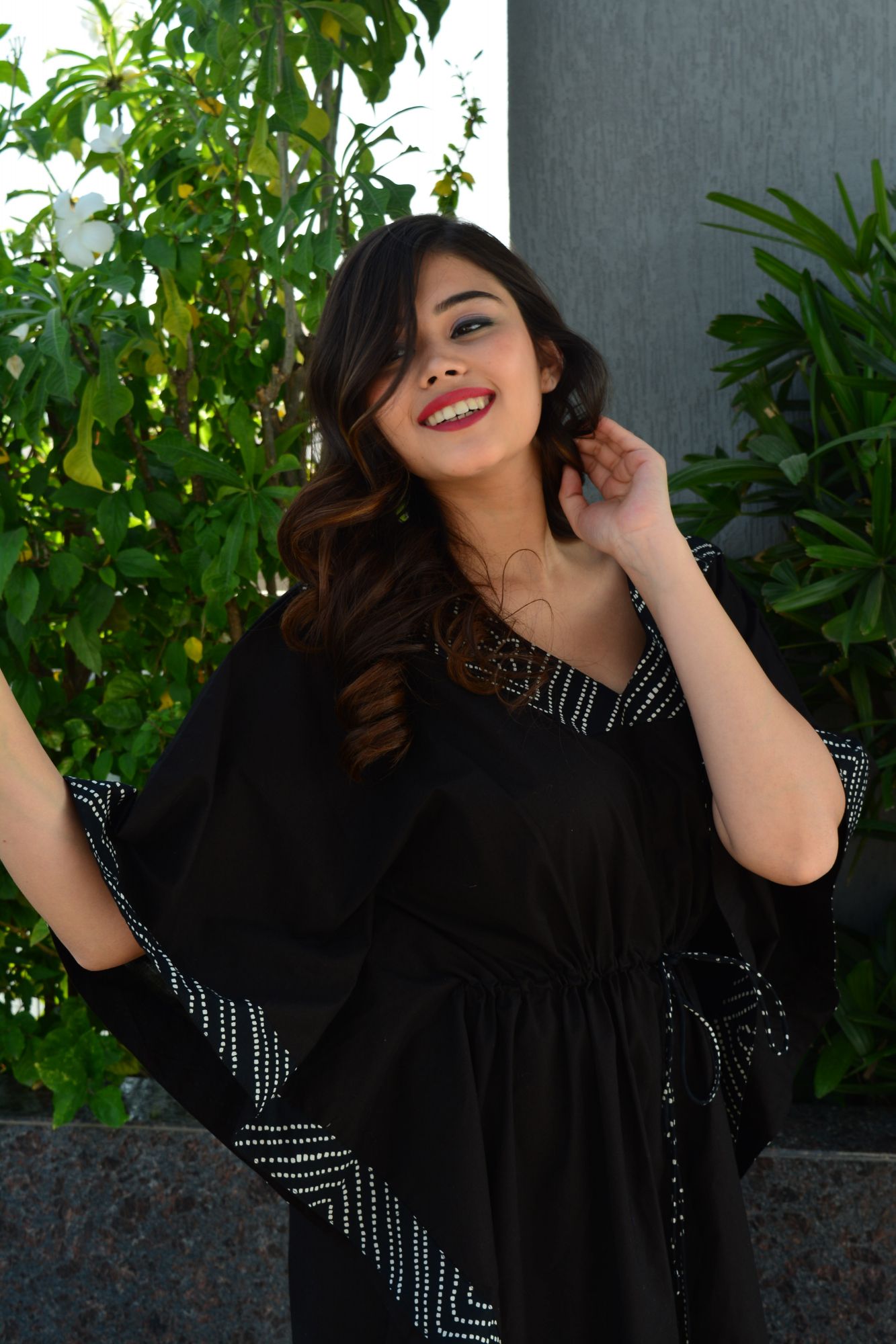 Coal Black Kaftan
