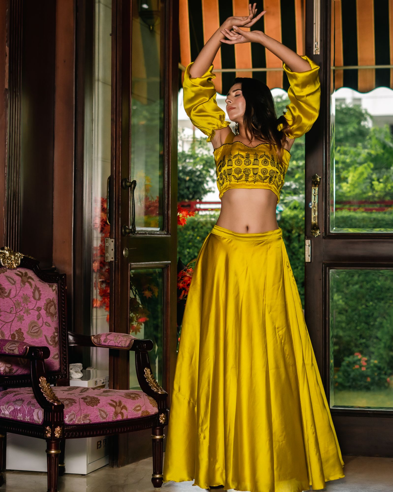 Sunshine lehenga set