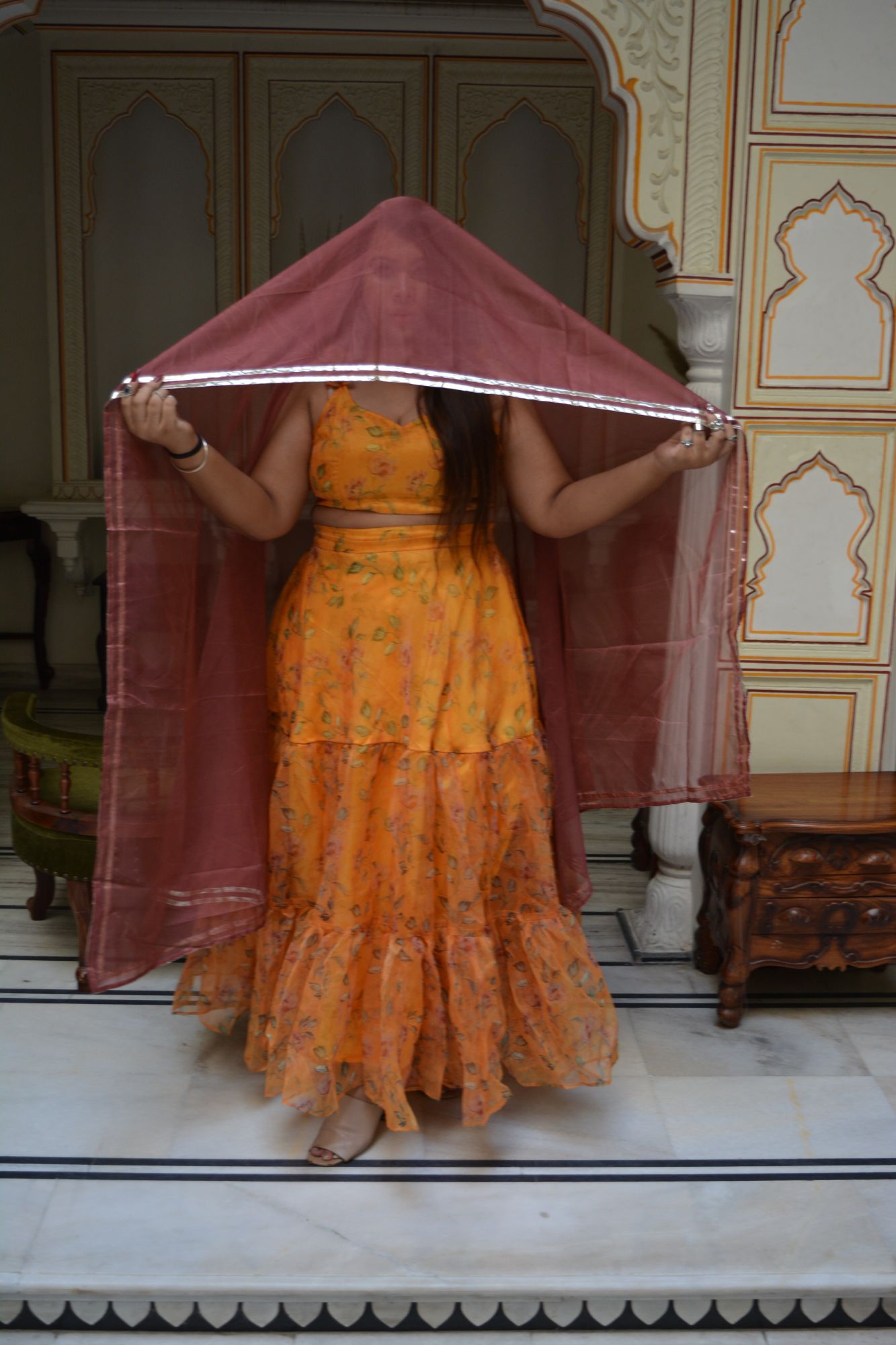 Yellow Lehenga Set