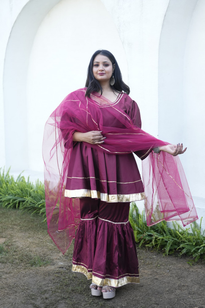 Image of Ada Sharara Suit Set