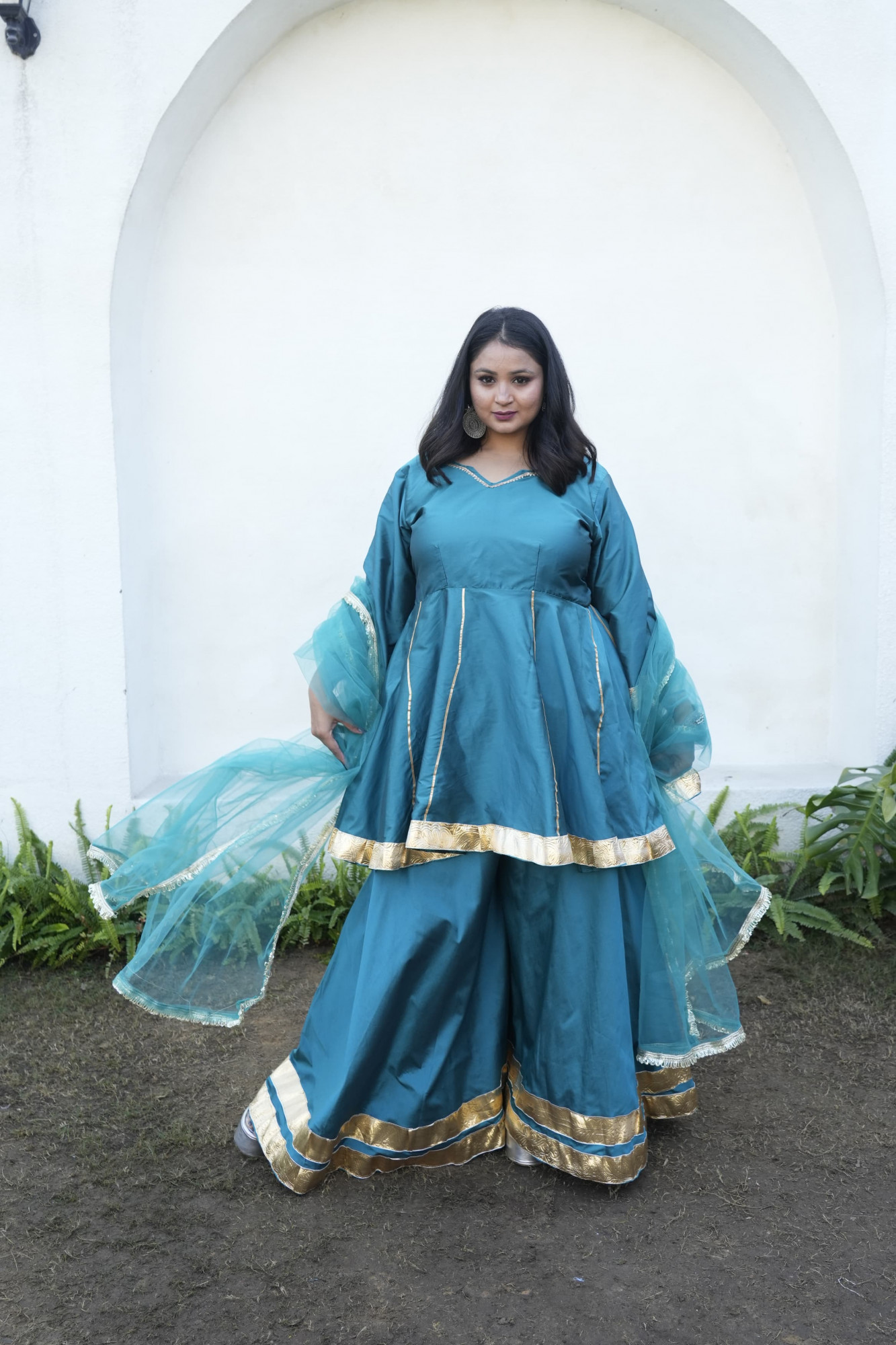 Azaa Sharara Suit Set