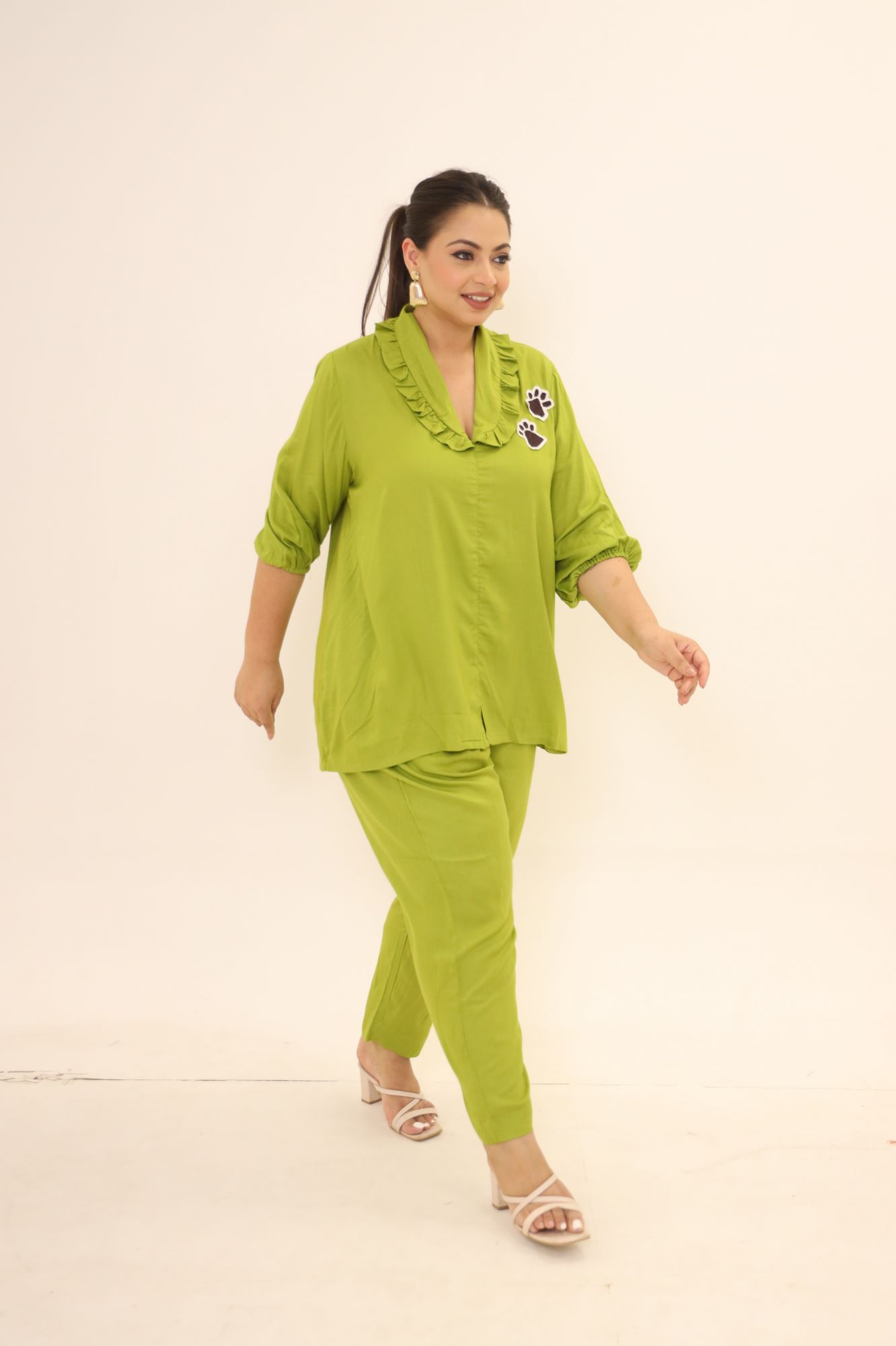 Parrot Green Coord Set